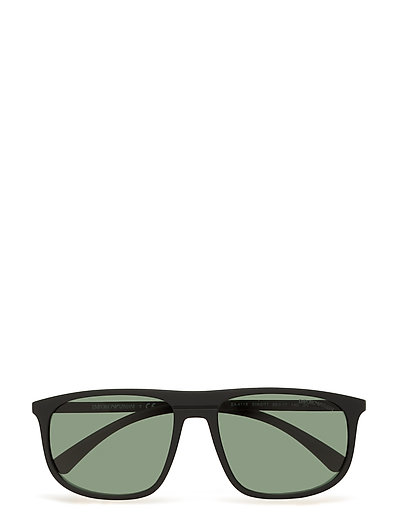 Emporio Armani Sunglasses Wayfarer Sonnenbrille Schwarz EMPORIO ARMANI SUNGLASSES