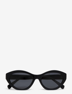 0EA4172 - okulary przeciwsłoneczne kocie oczy - black