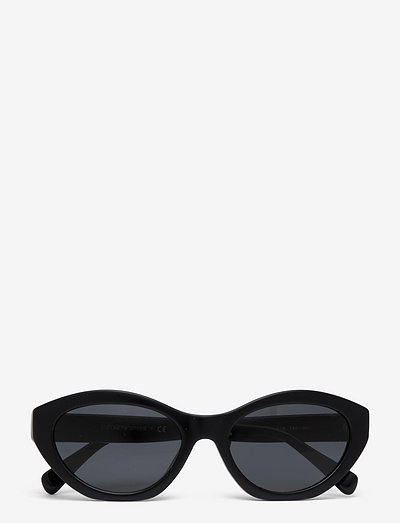 0EA4172 - okulary przeciwsłoneczne kocie oczy - black