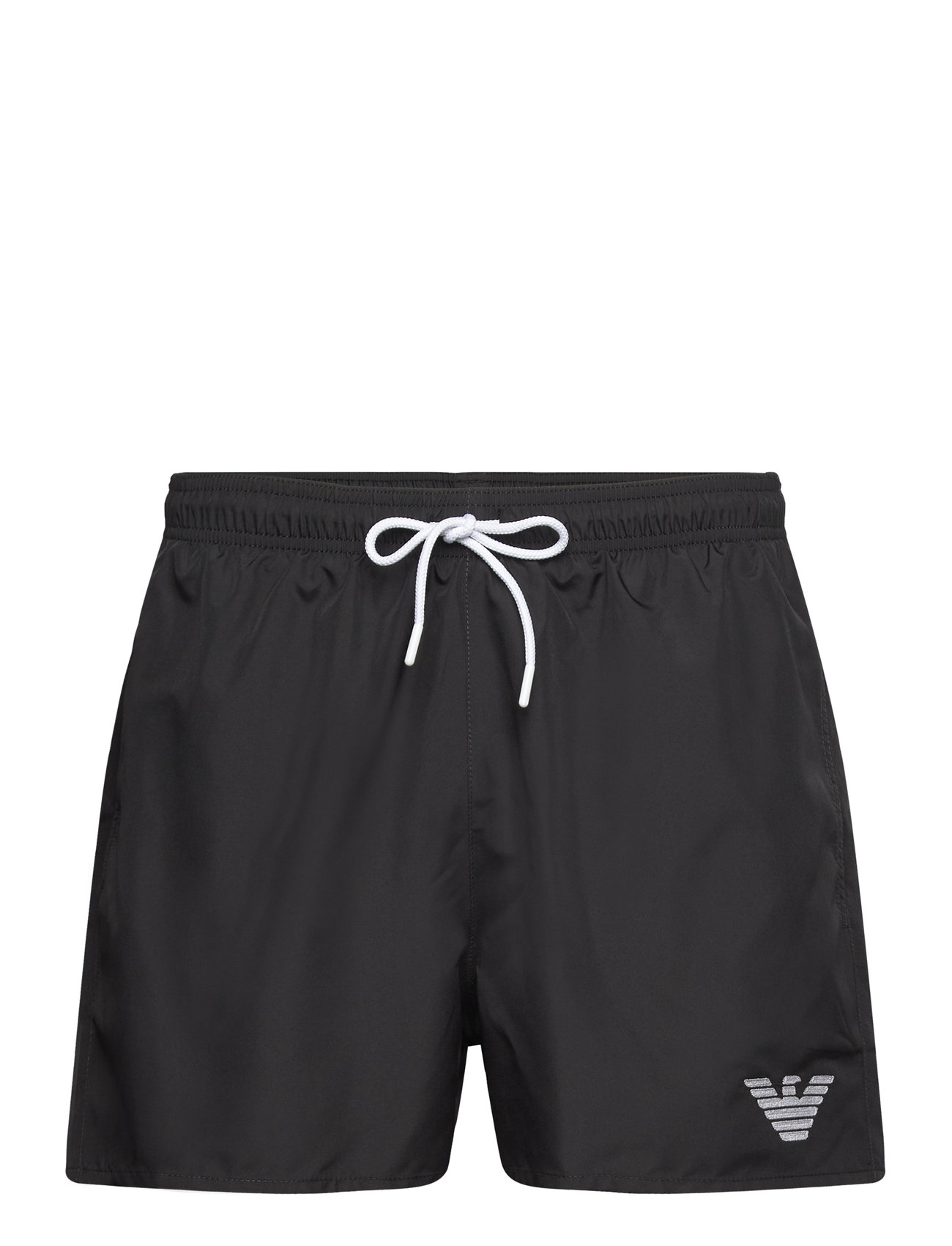Mens Woven Boxer Black Emporio Armani