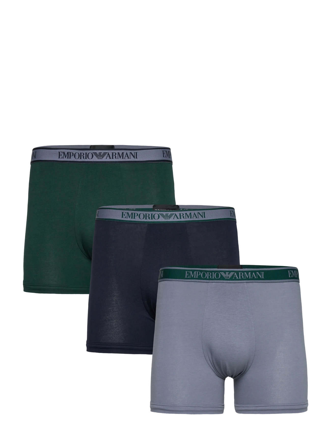 EMPORIO ARMANI 3 Pack Bottom Blau - XL - Herren