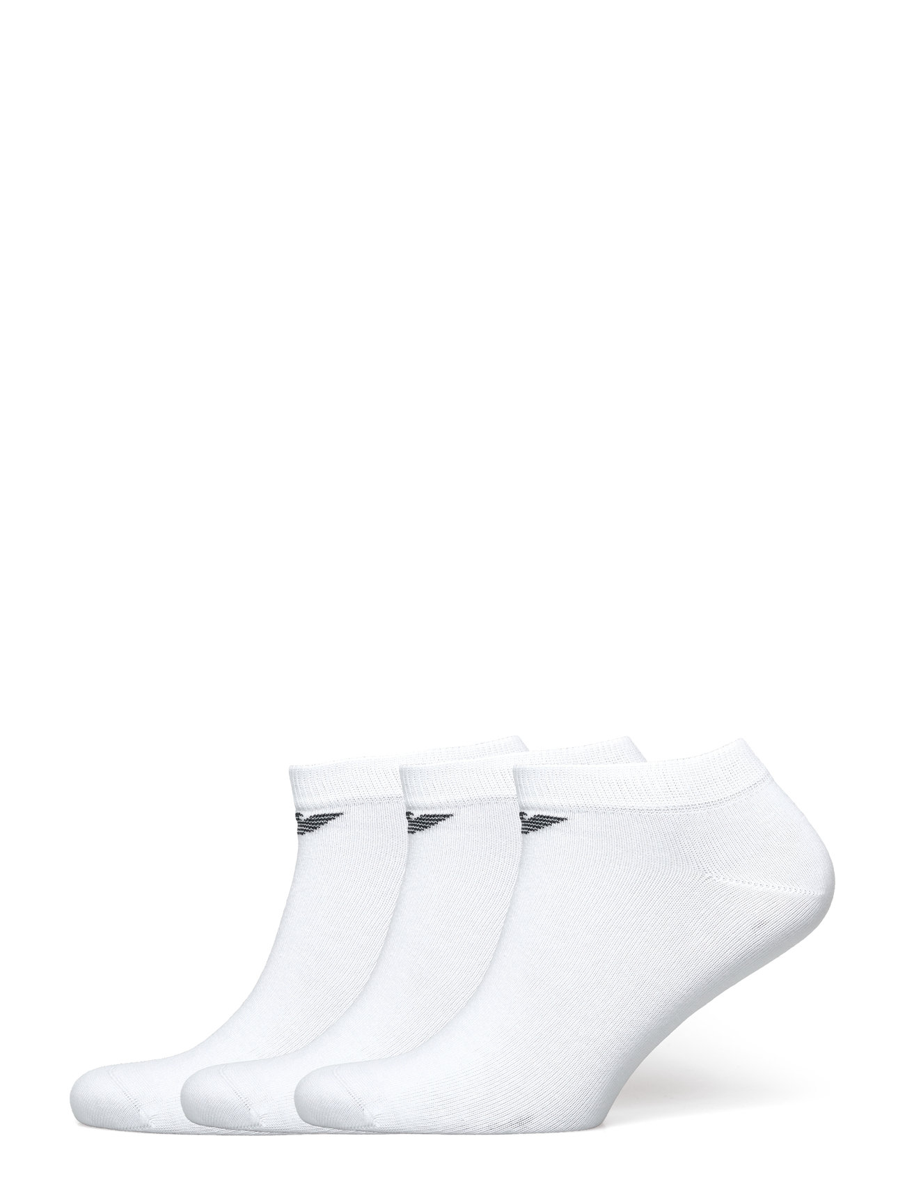 Emporio Armani Socks Set, L/XL, White, Sokker > Ankelstrømper, Herre