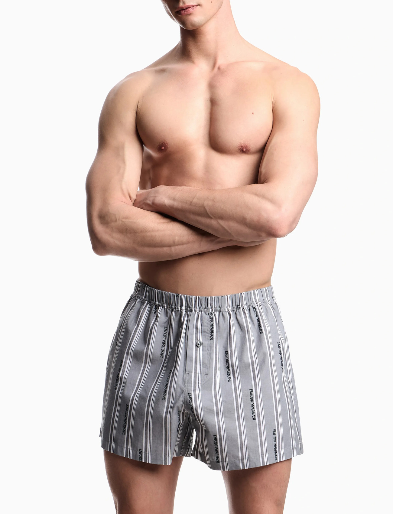 Emporio Armani Bottom, S, Grey, Undertøj > Boxershorts, Herre