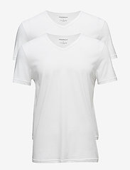 MENS KNIT 2PACK TSH - BIANCO/BIANCO
