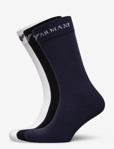 MEN'S KNIT SHORT SOCKS - multipack sokker - indigo/nero/bianco