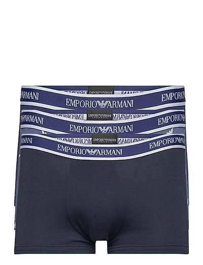 Emporio Armani Knit 3-pack Trunk - Boxershorts | Boozt.com