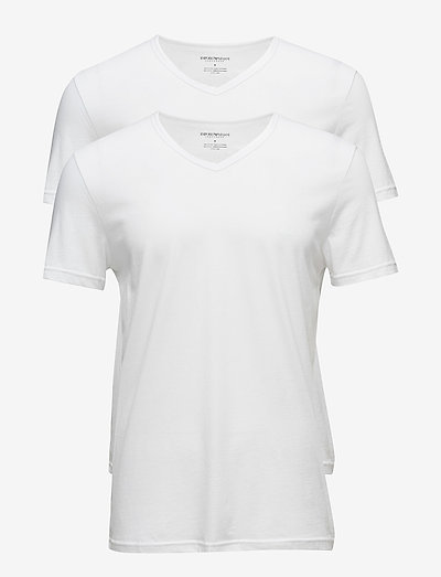 MENS KNIT 2PACK TSH - multipack t-skjorter - bianco/bianco