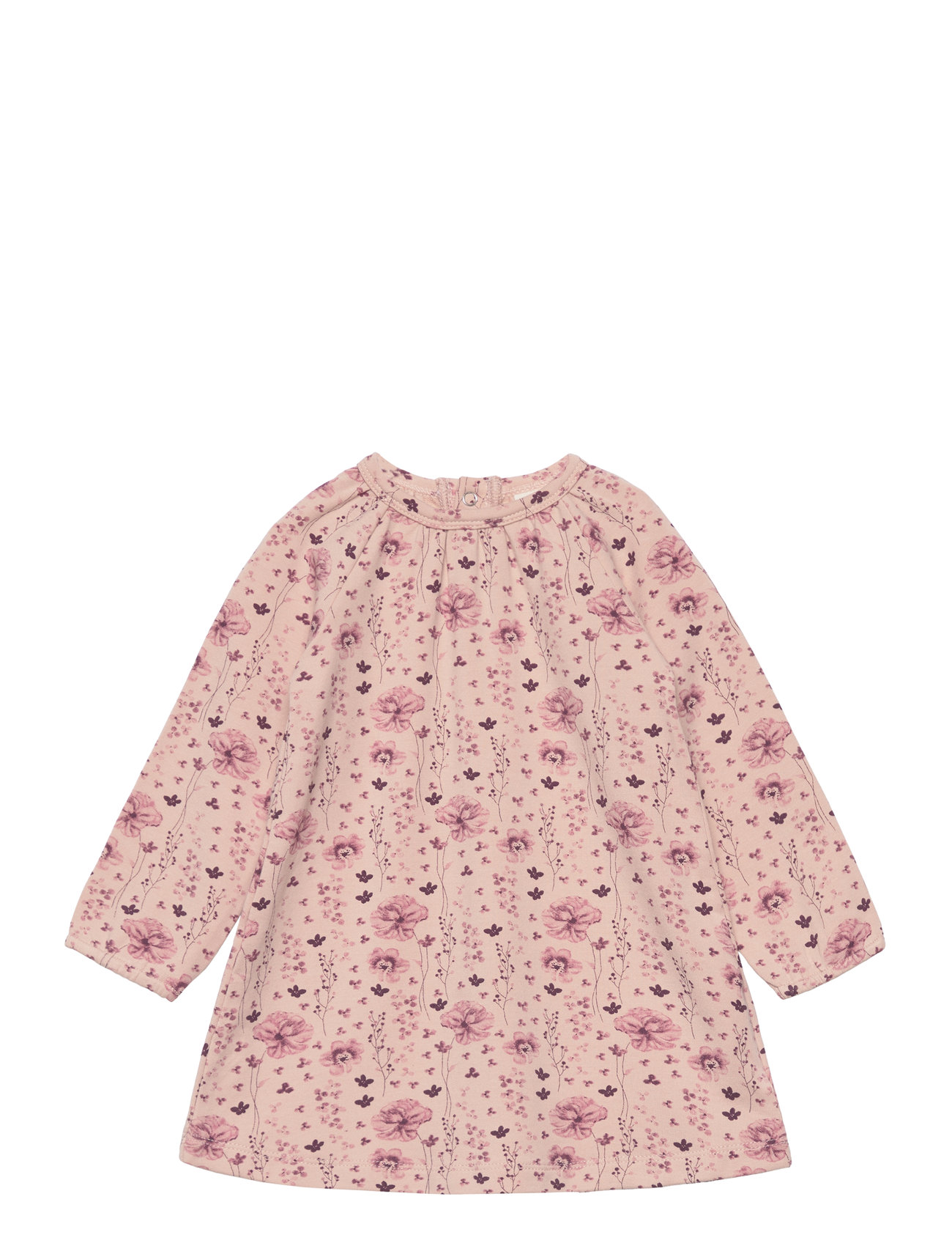 Dress Ls Sweat Pink En Fant