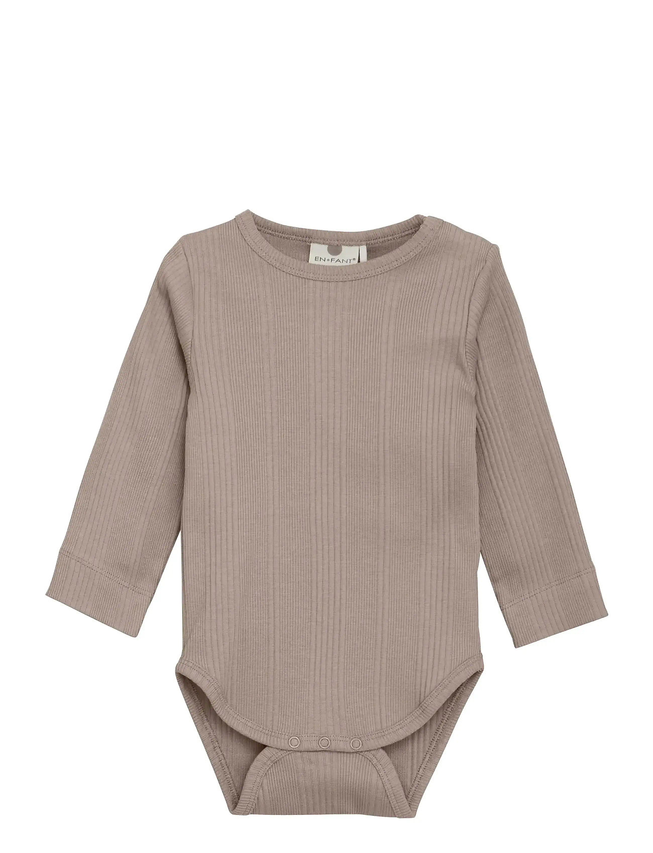 EN FANT Body Ls Rib Beige - 86 - Kinder