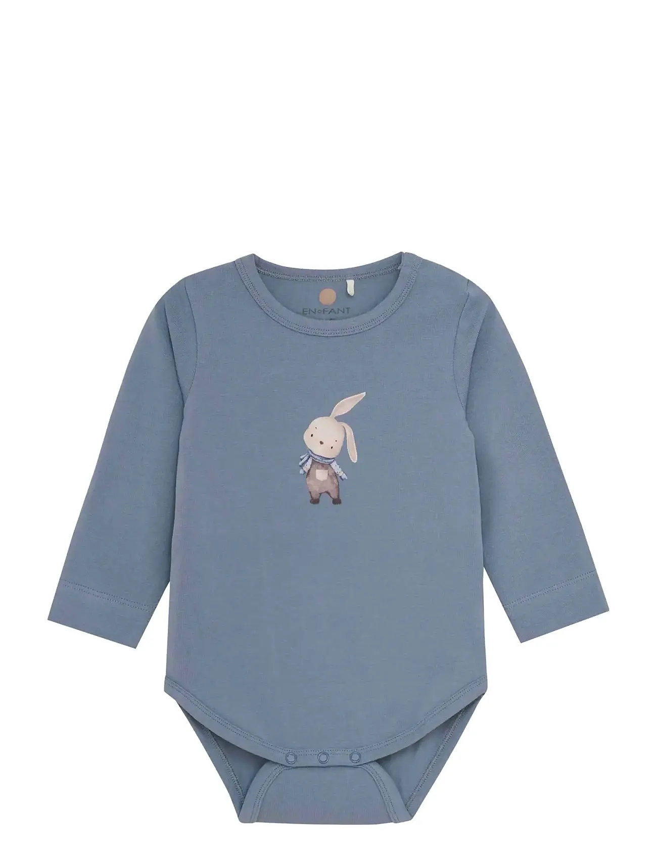 En Fant Body Ls, 86, Blue, Bodys > Langærmede, Børn