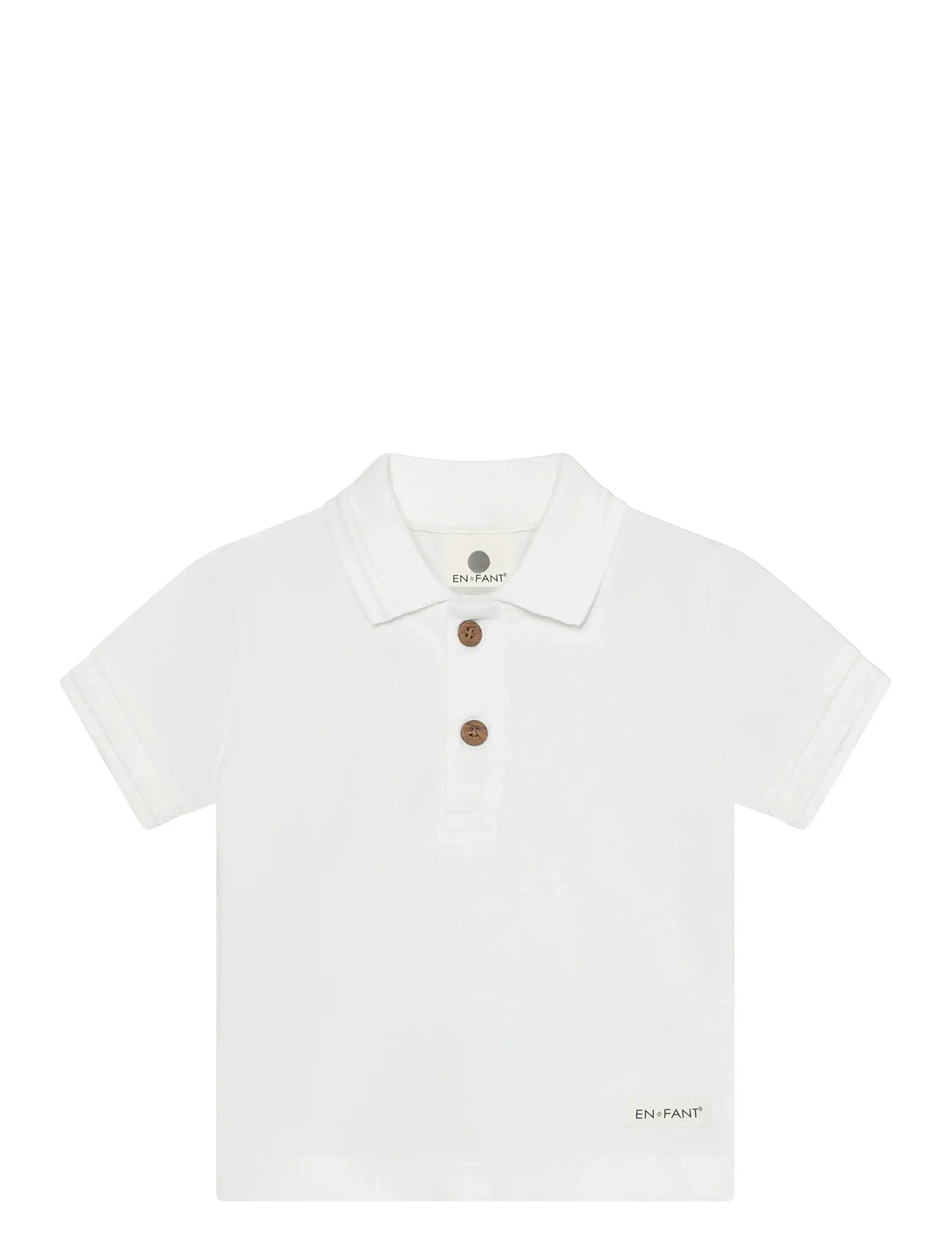 En Fant Polo Ss, 56, White, Poloshirts > Poloshirts Med Korte Ærmer, Børn