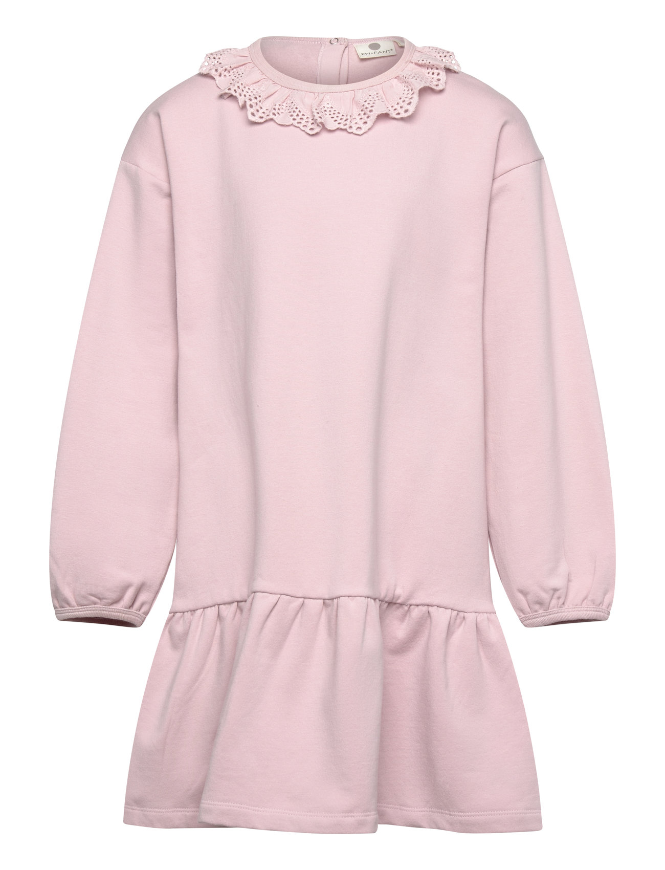 Dress Ls Sweat Pink En Fant 183650