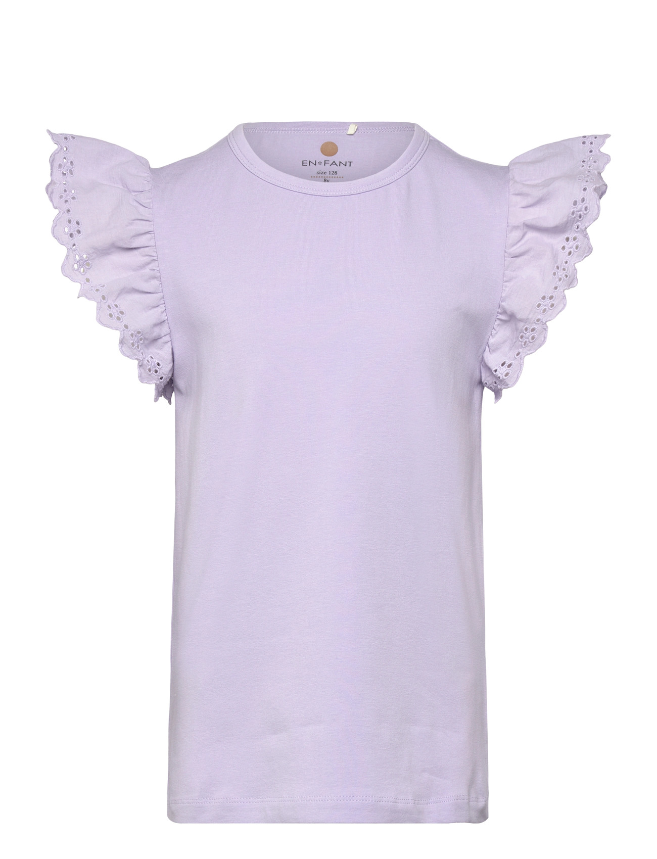 En Fant T-Shirt Ss, 92, Purple, T-Shirts > Kortærmede, Børn