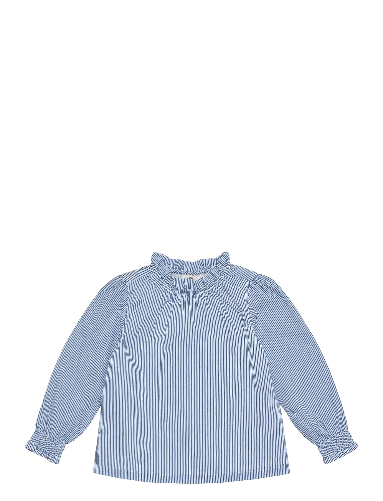 En Fant Blouse Ls Stripe, 110, Blue, Overdele > Bluser & Tunikaer, Børn