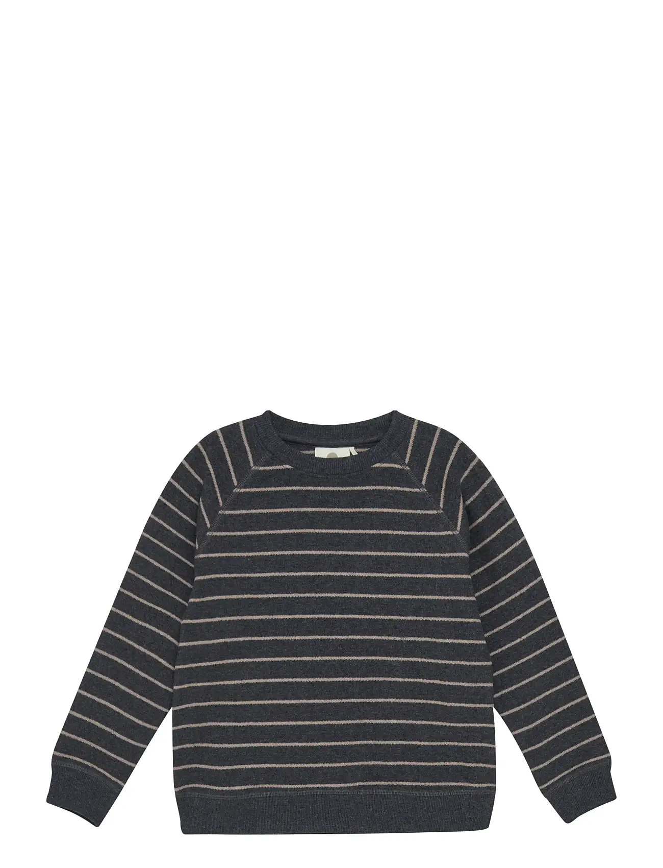 En Fant Sweatshirt Stripe, 110, Navy, Sweatshirts & Hættetrøjer > Sweatshirts, Børn