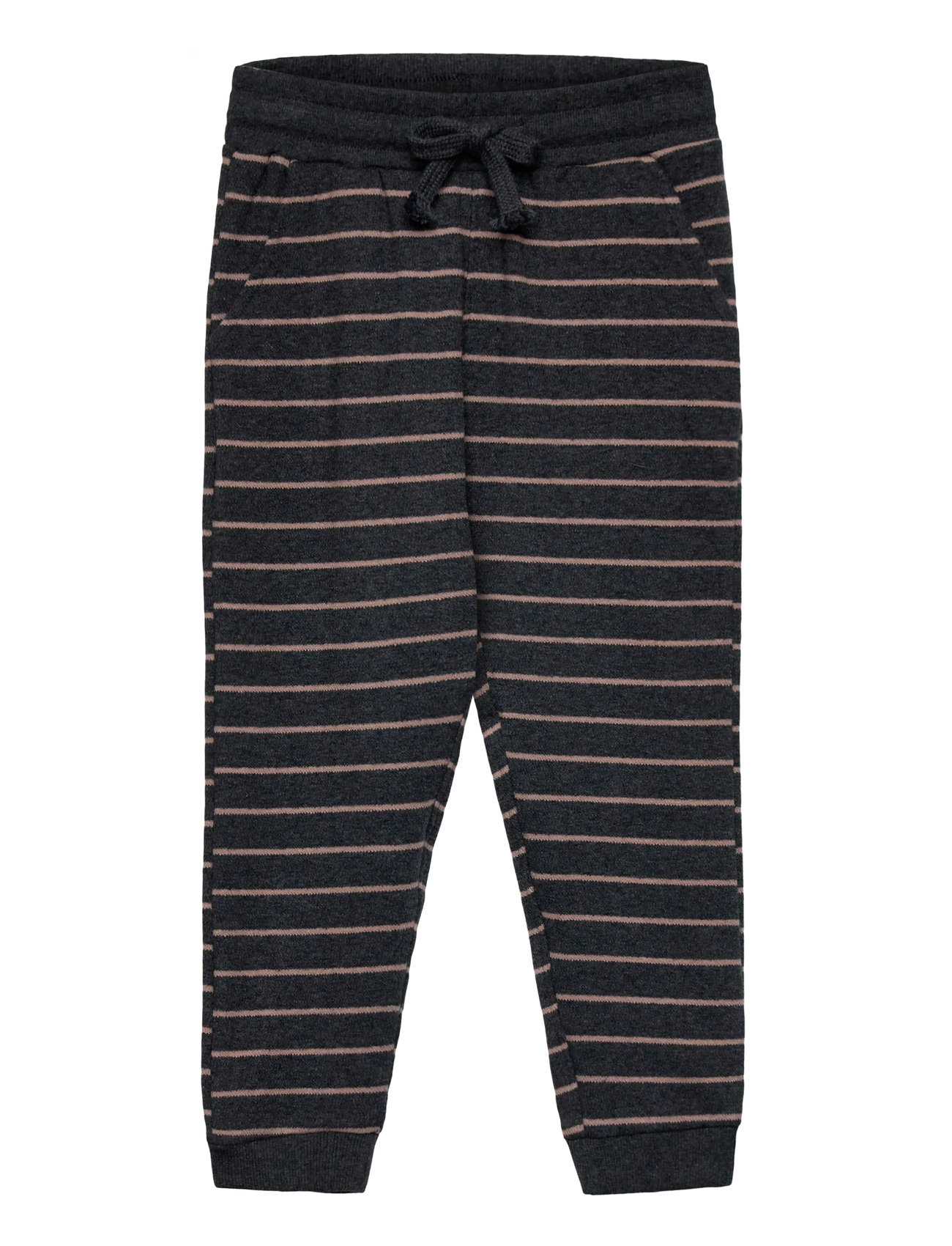 En Fant Sweatpants Stripe, 128, Beige, Underdele > Joggingbukser, Børn