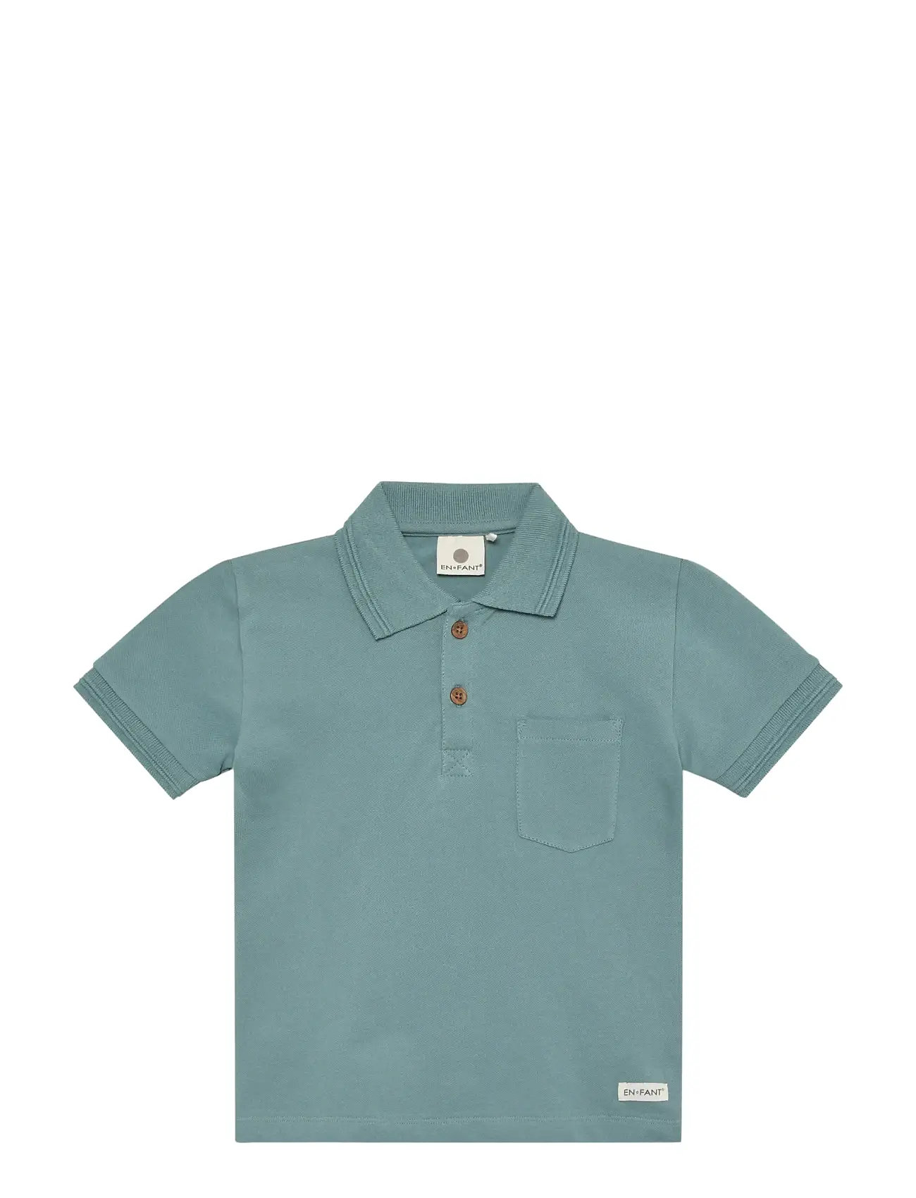 En Fant Polo Ss, 128, Blue, Poloshirts > Poloshirts Med Korte Ærmer, Børn