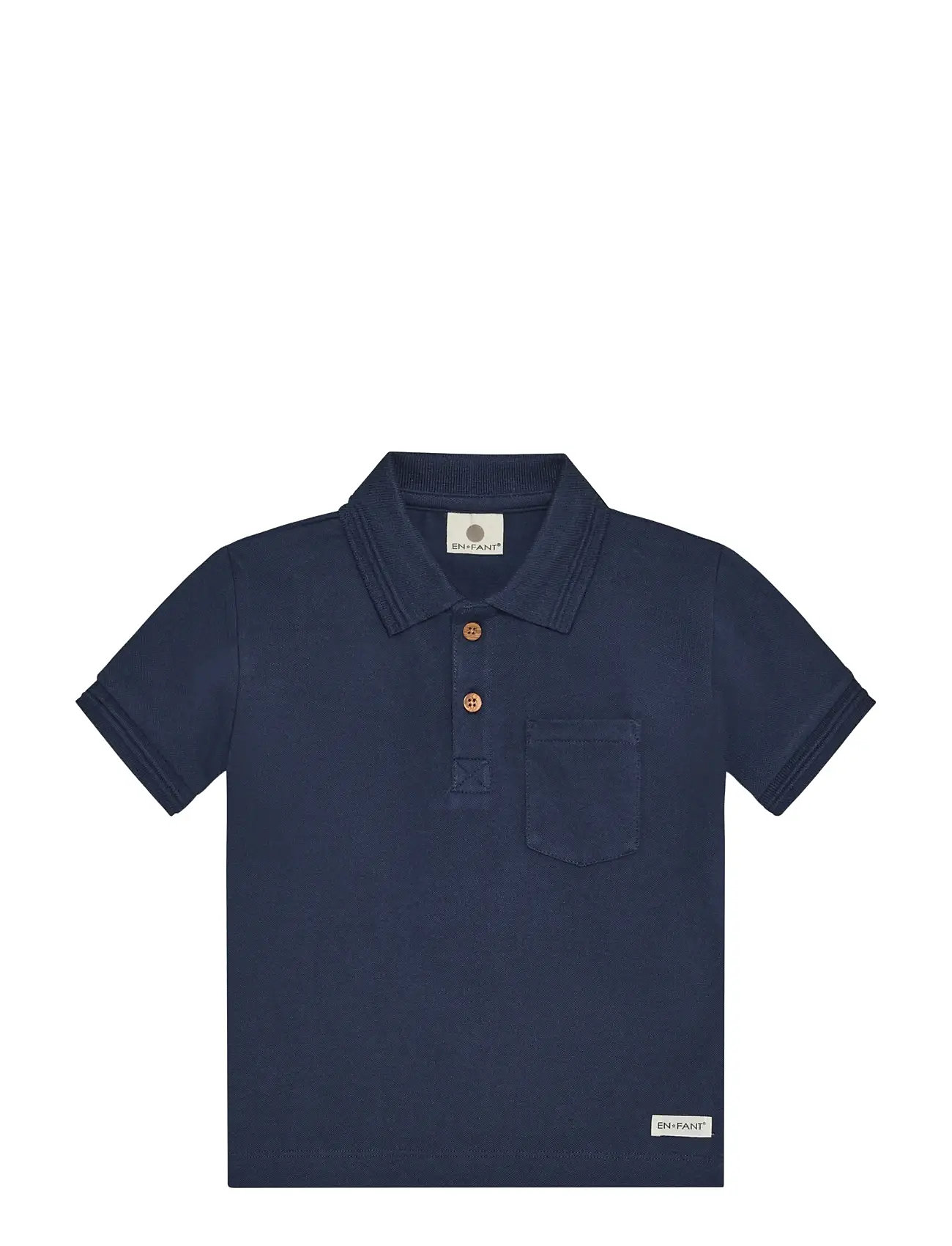En Fant Polo Ss, 104, Navy, Poloshirts > Poloshirts Med Korte Ærmer, Børn