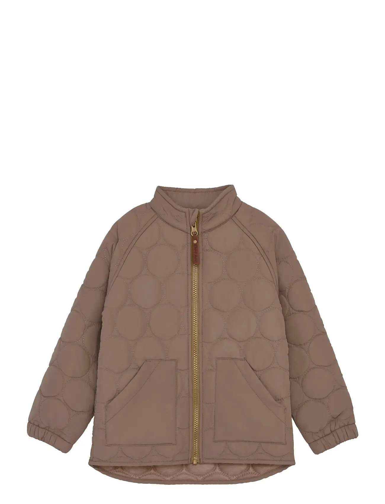 Thermal Jacket, Soft Outerwear Jackets & Coats Quilted Jackets Brown En Fant