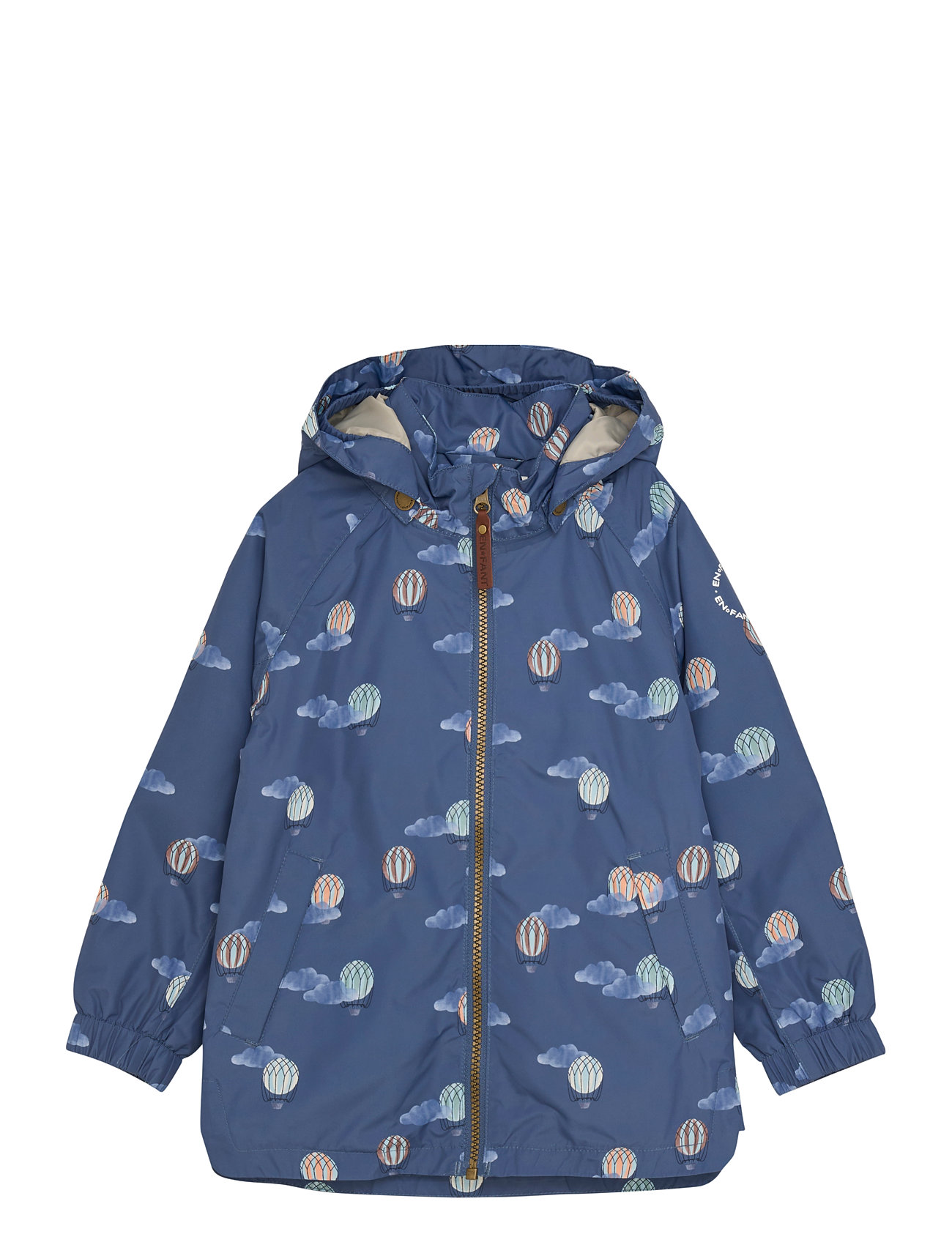 Jacket, Aop Outerwear Shell Clothing Shell Jacket Blue En Fant