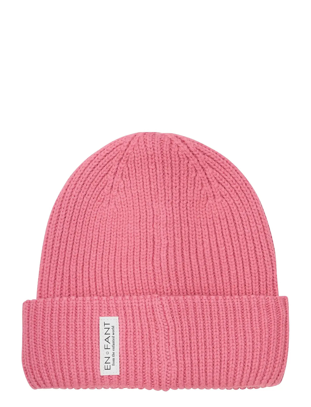 EN FANT Pudelmütze W. Lining Pink - 9-12M - Kinder