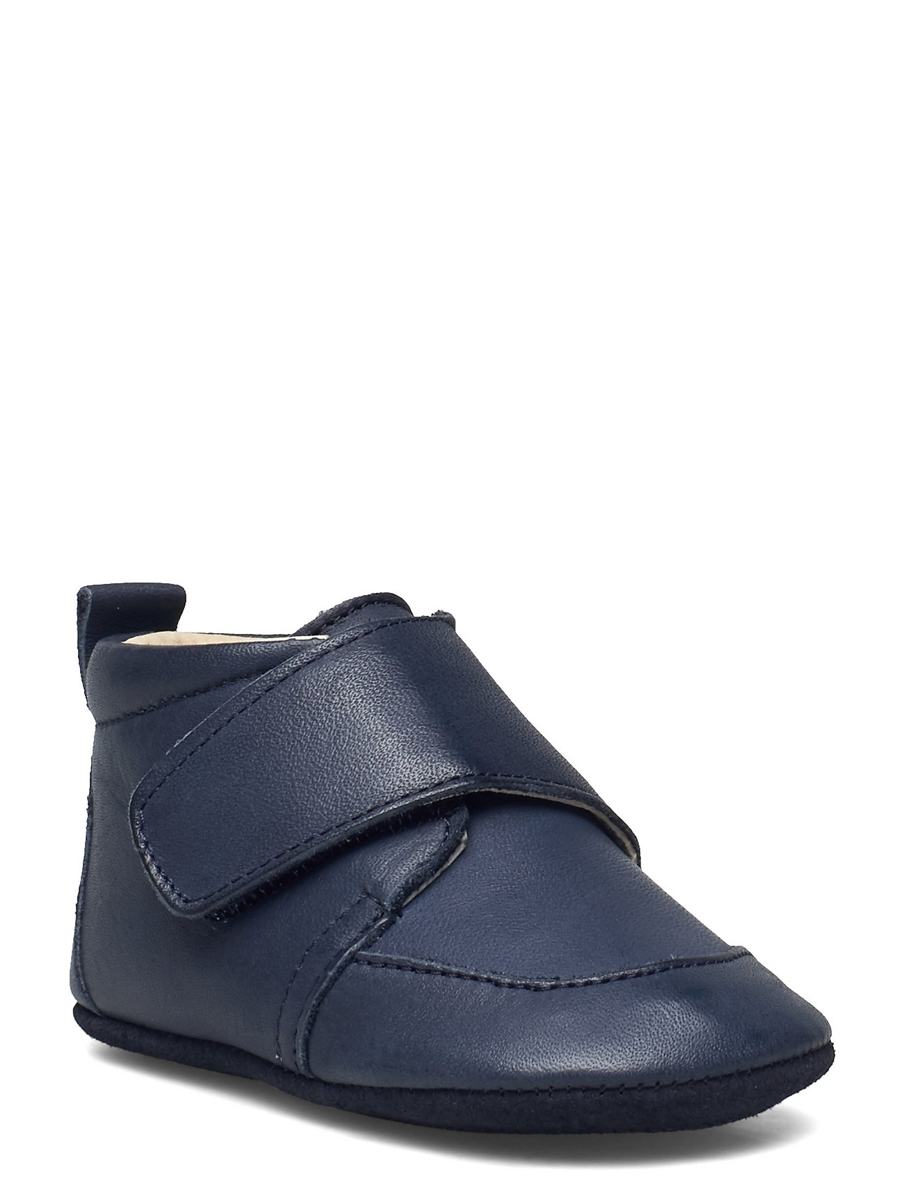 EN FANT Baby Leder Hausschuhe Blau - 25 - Kinder
