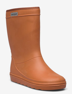 Thermo Boots - lined rubberboots - leather brown