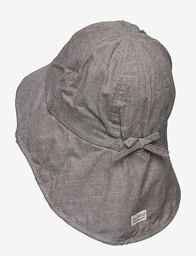 En Fant Sun Hat W. String (Mid Grey 