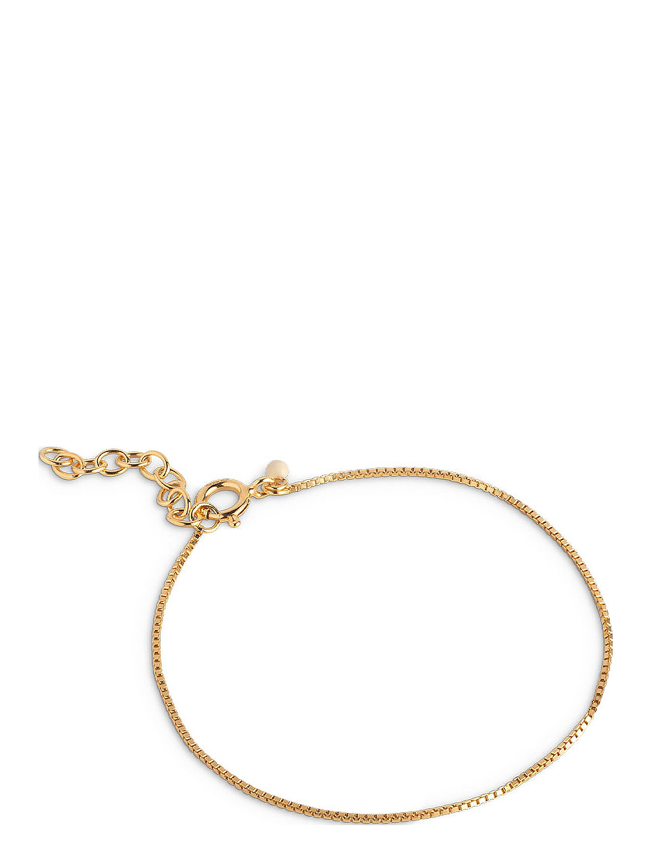 Enamel Copenhagen Box Chain Bracelet Guld