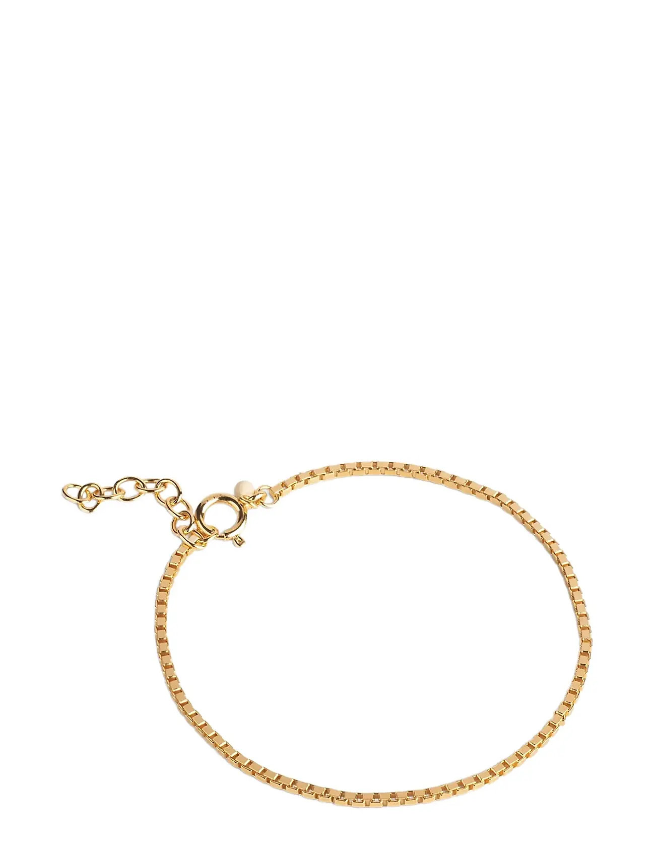 ENAMEL COPENHAGEN Armband, Box Chain 1,45 Mm Gold - One Size - Damen