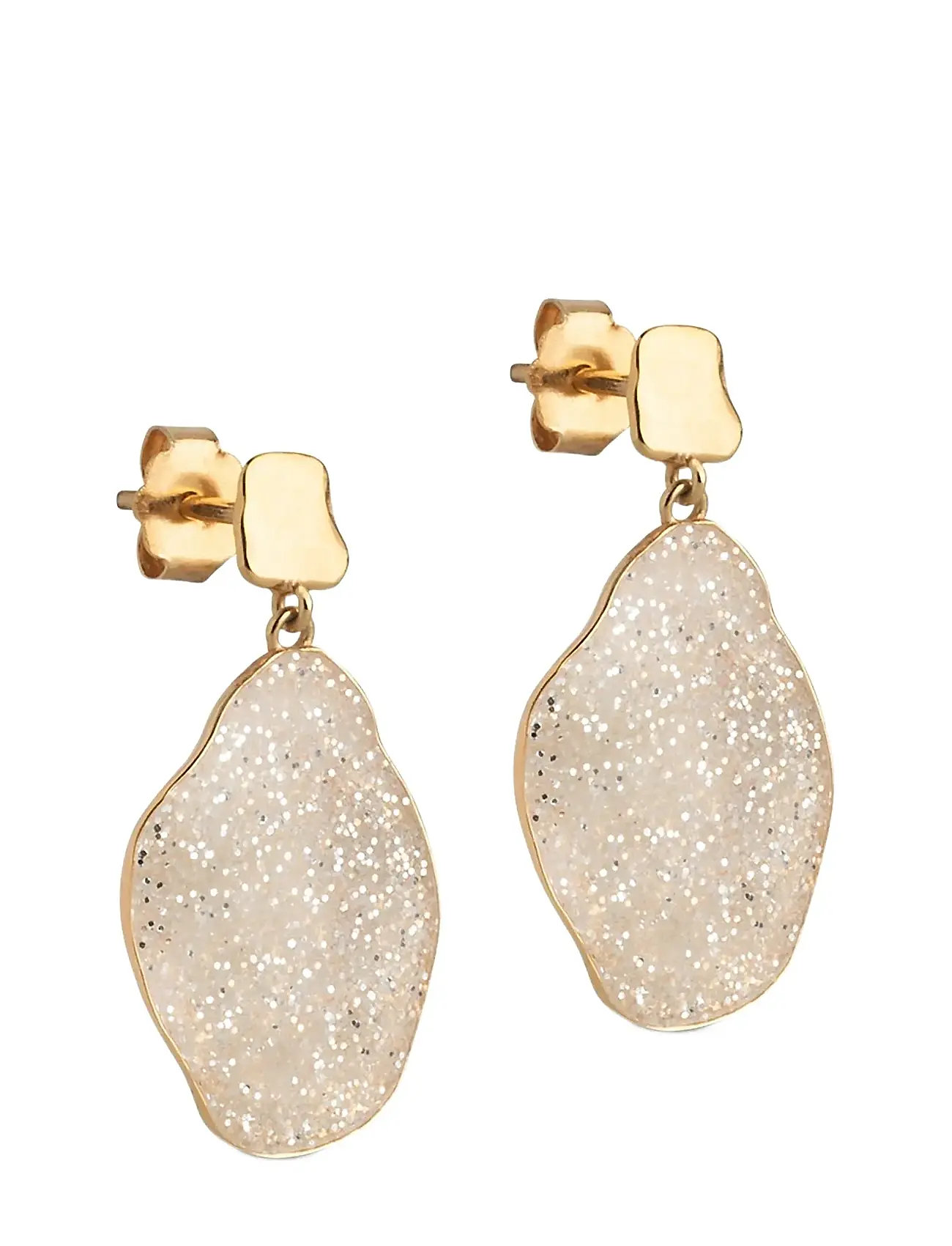 ENAMEL COPENHAGEN Ohrringe, Madeira Gold - One Size - Damen
