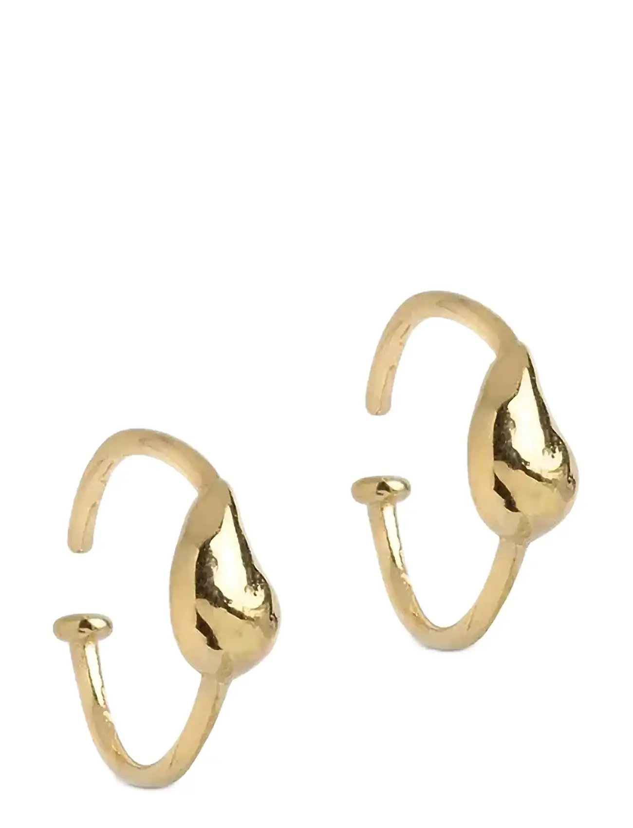ENAMEL COPENHAGEN Hoops, Twistie Drop Gold - One Size - Damen