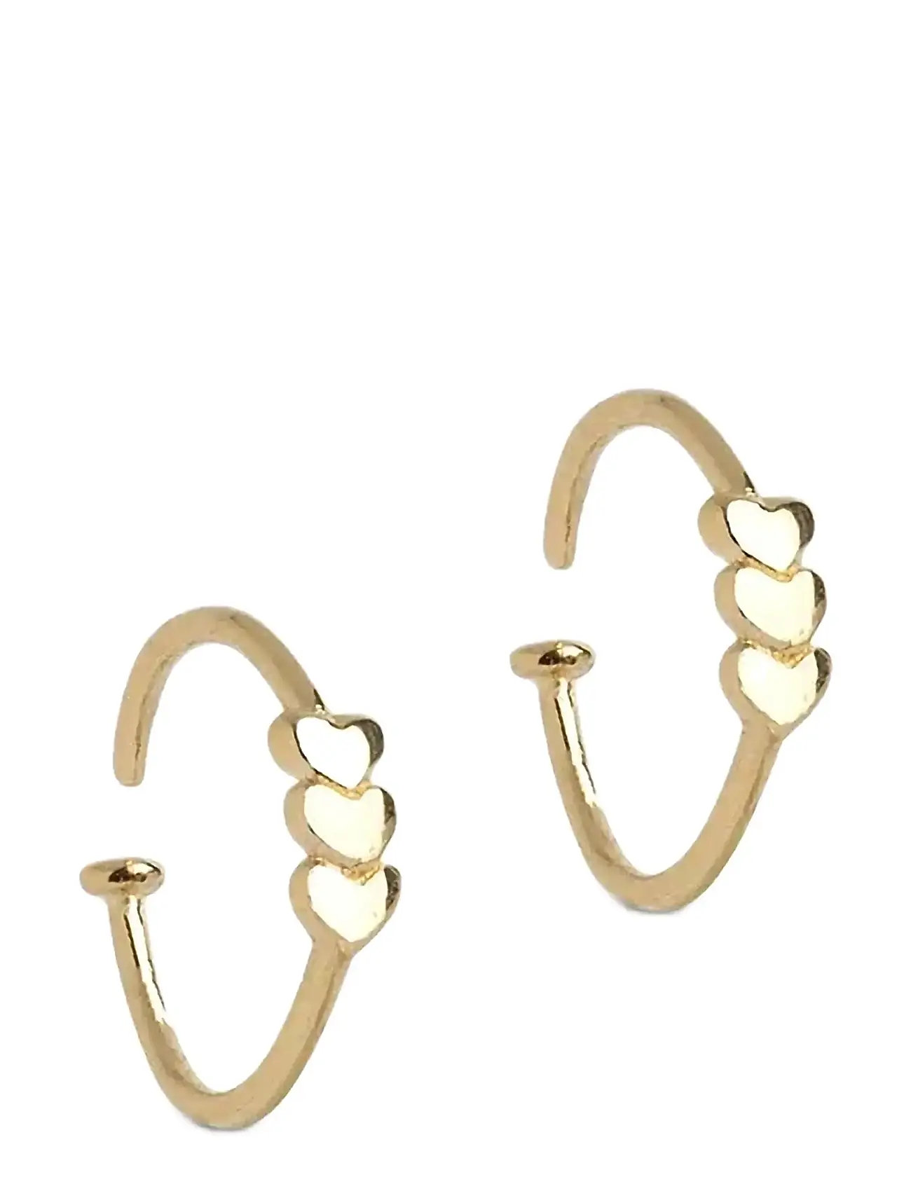 ENAMEL COPENHAGEN Hoops, Twistie Love Gold - One Size - Damen
