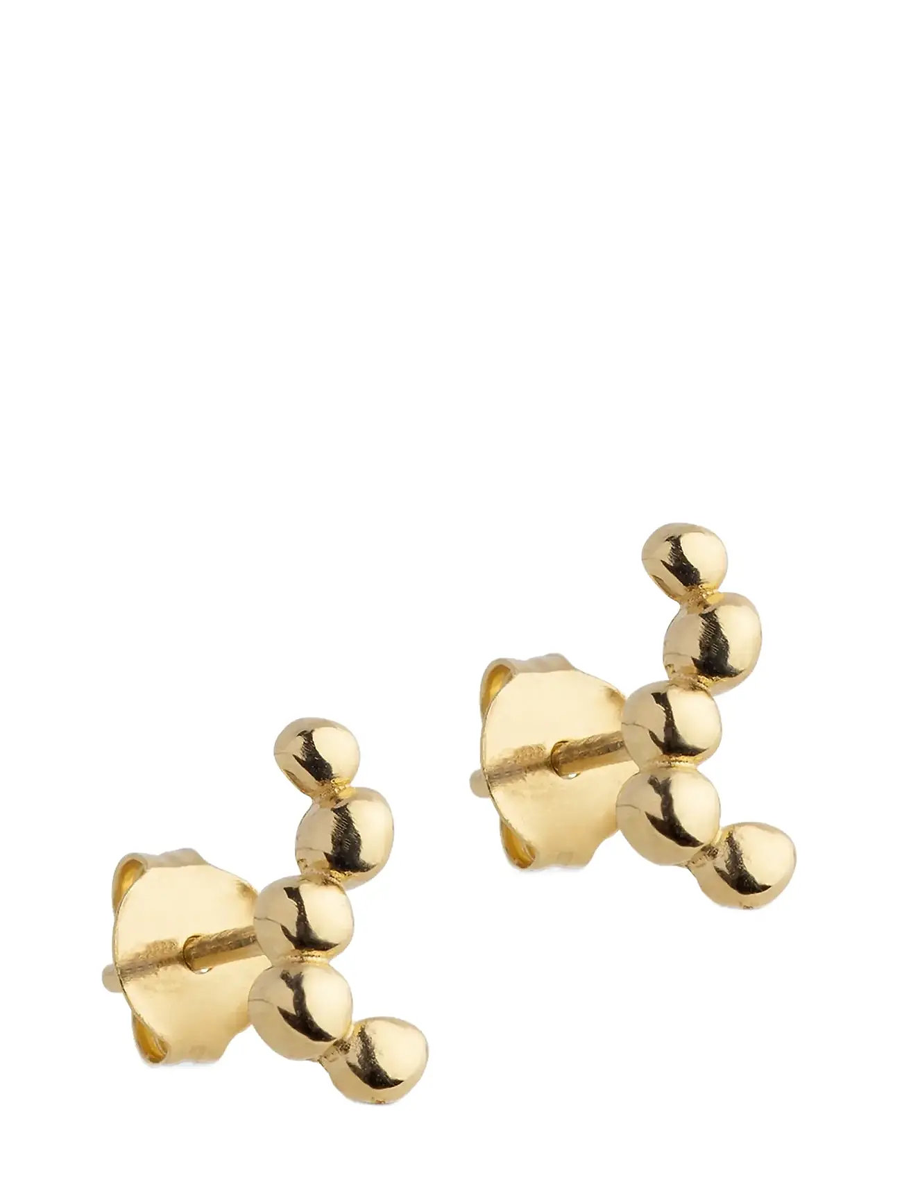 Enamel Copenhagen Studs, Nara Long, One Size, Gold, Øreringe > Ørestikker, Dame