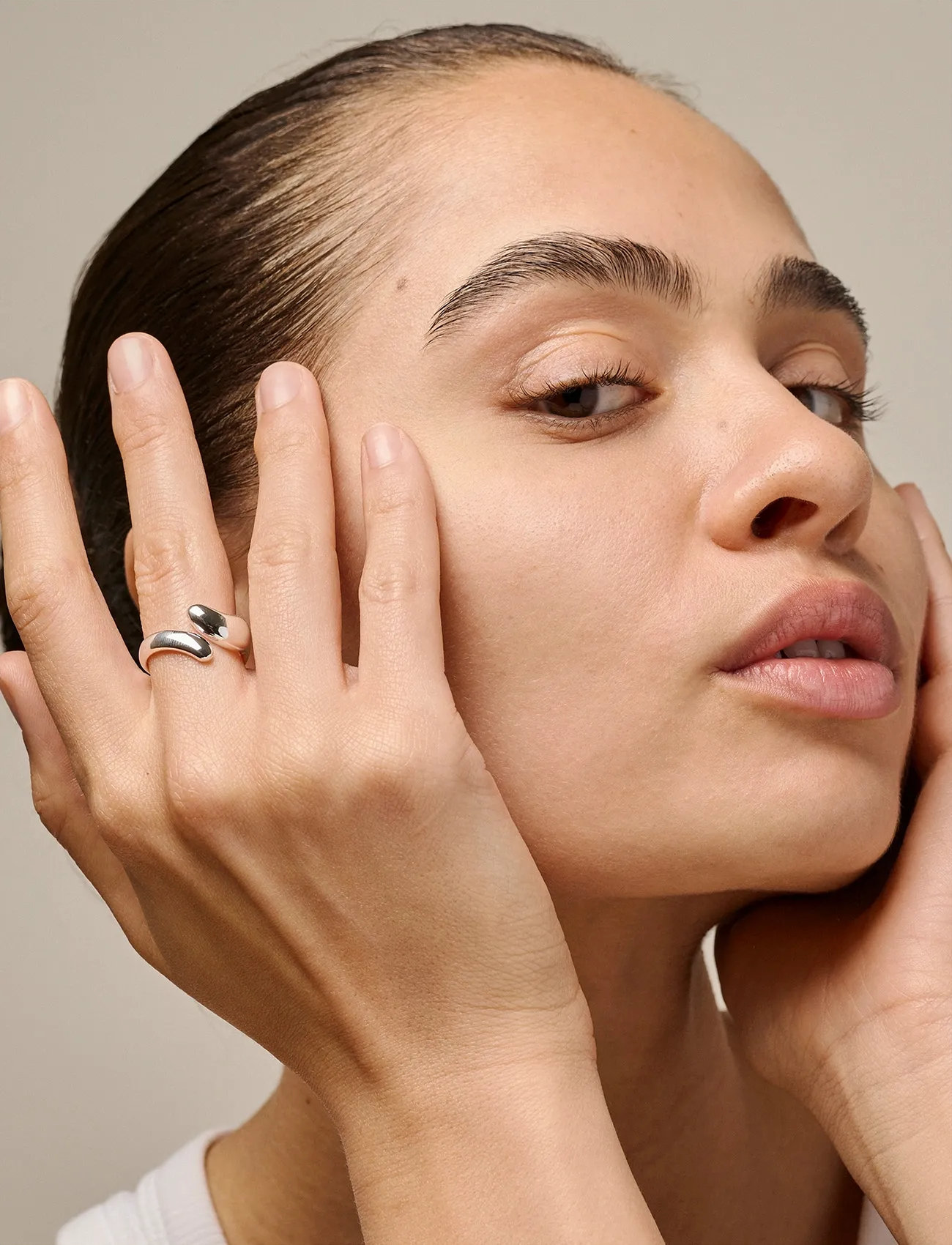 Enamel Copenhagen Ring, Neli, ADJUSTABLE 48-52, Silver, Smykker > Ringe, Dame