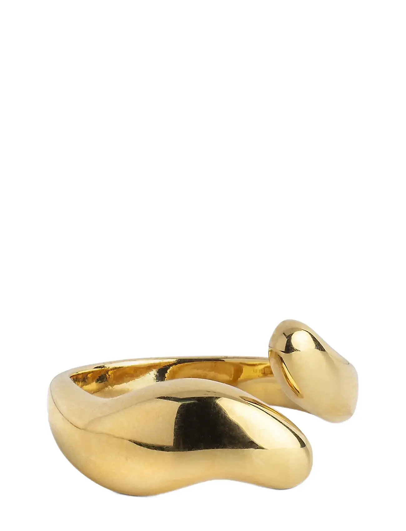 ENAMEL COPENHAGEN Ring, Neli Gold - ADJUSTABLE 48-52 - Damen