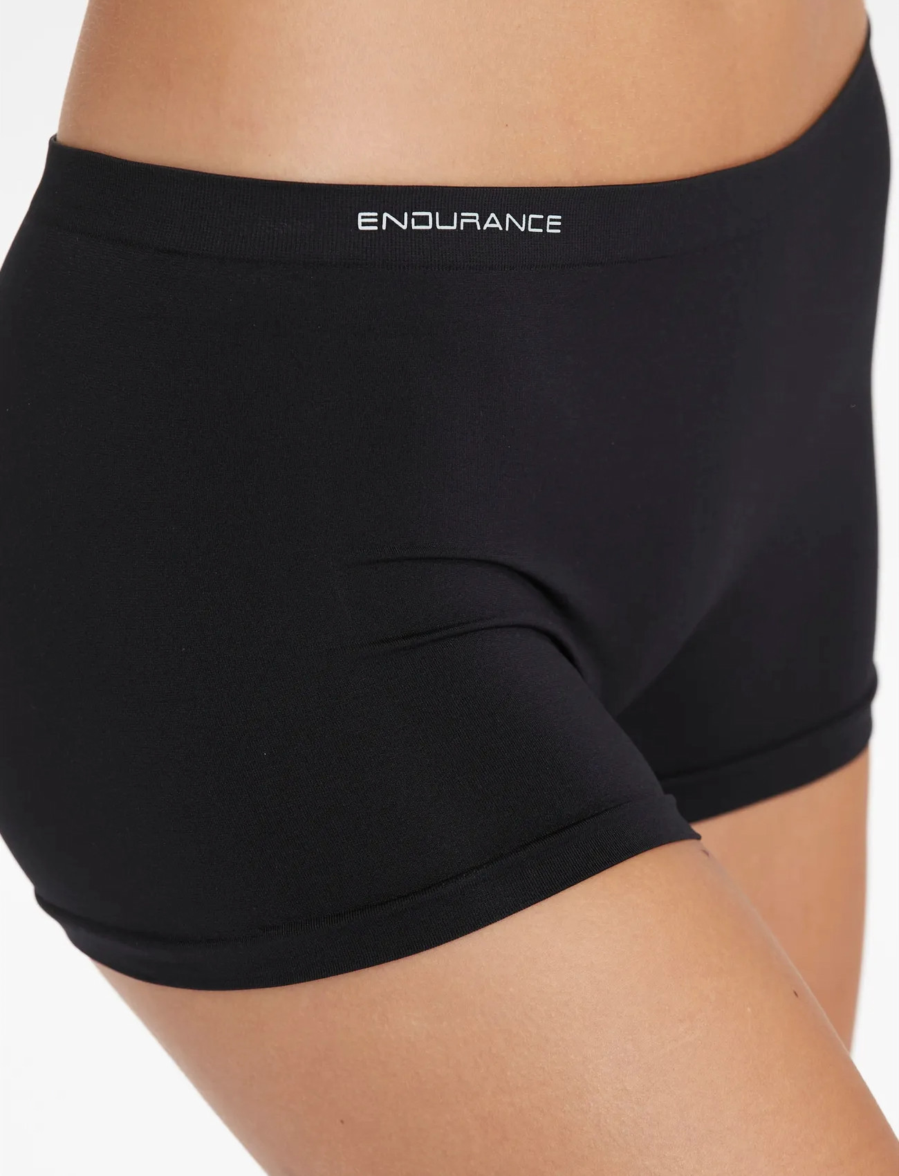 Endurance Katrina W Seamless Hipster, S/M, Black, Sport Underwear > Sport Panties, Dame