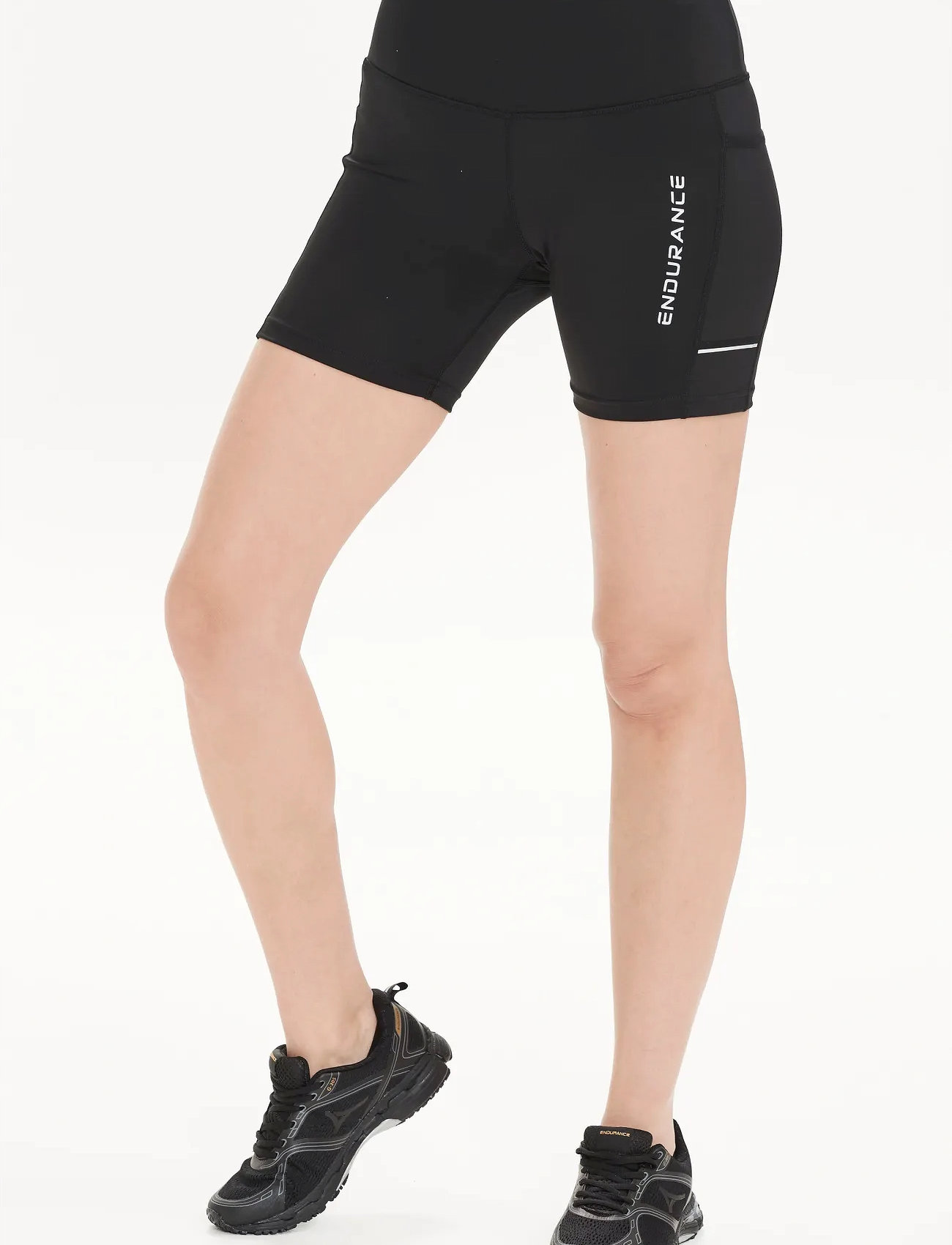 Endurance Energy V2 W Short Tights, 40, Black, Sportsbukser > Sportstræningsbukser, Dame