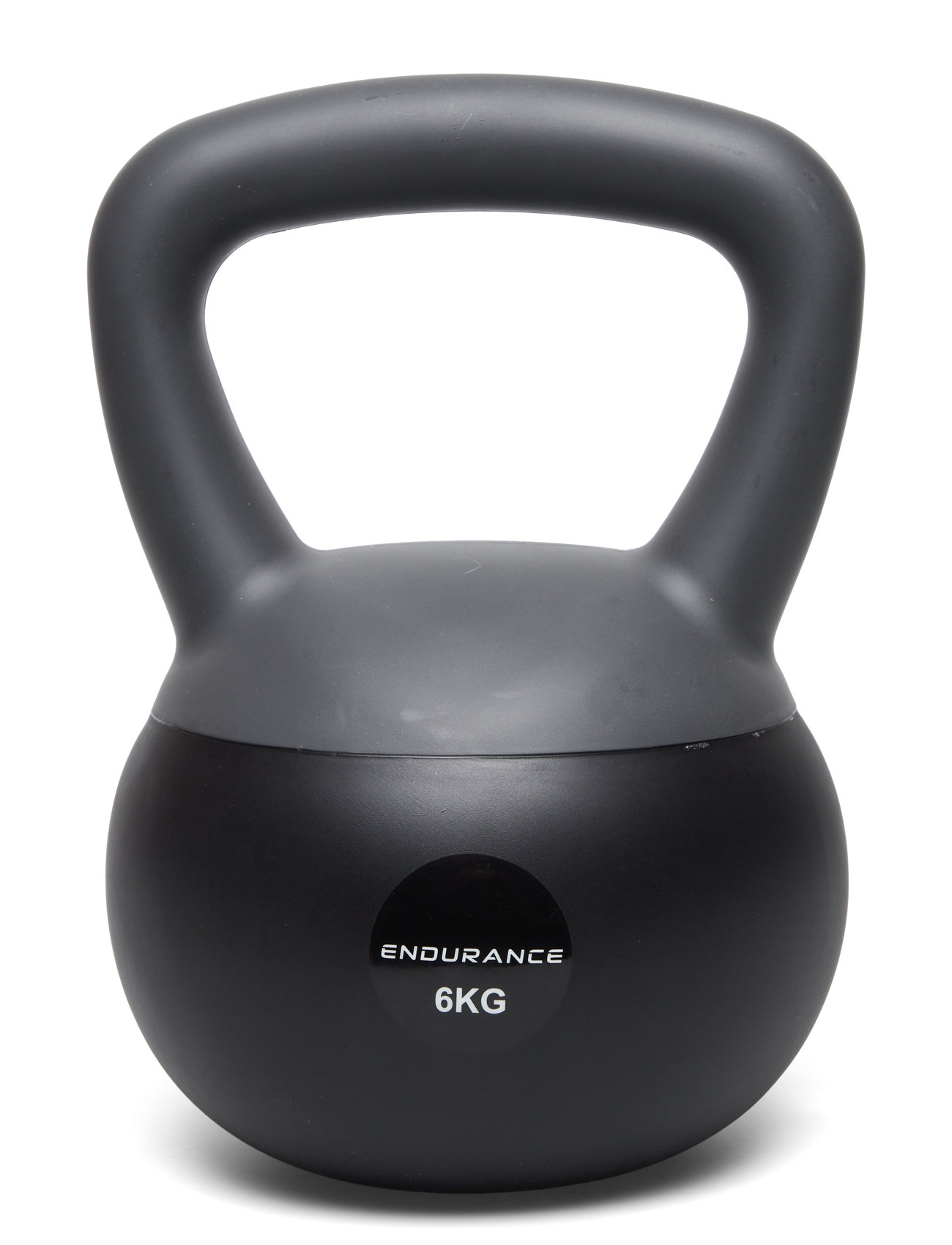Silic Kettlebell 6Kg Sport Sports Equipment Workout Equipment Gym Weights Grey Endurance