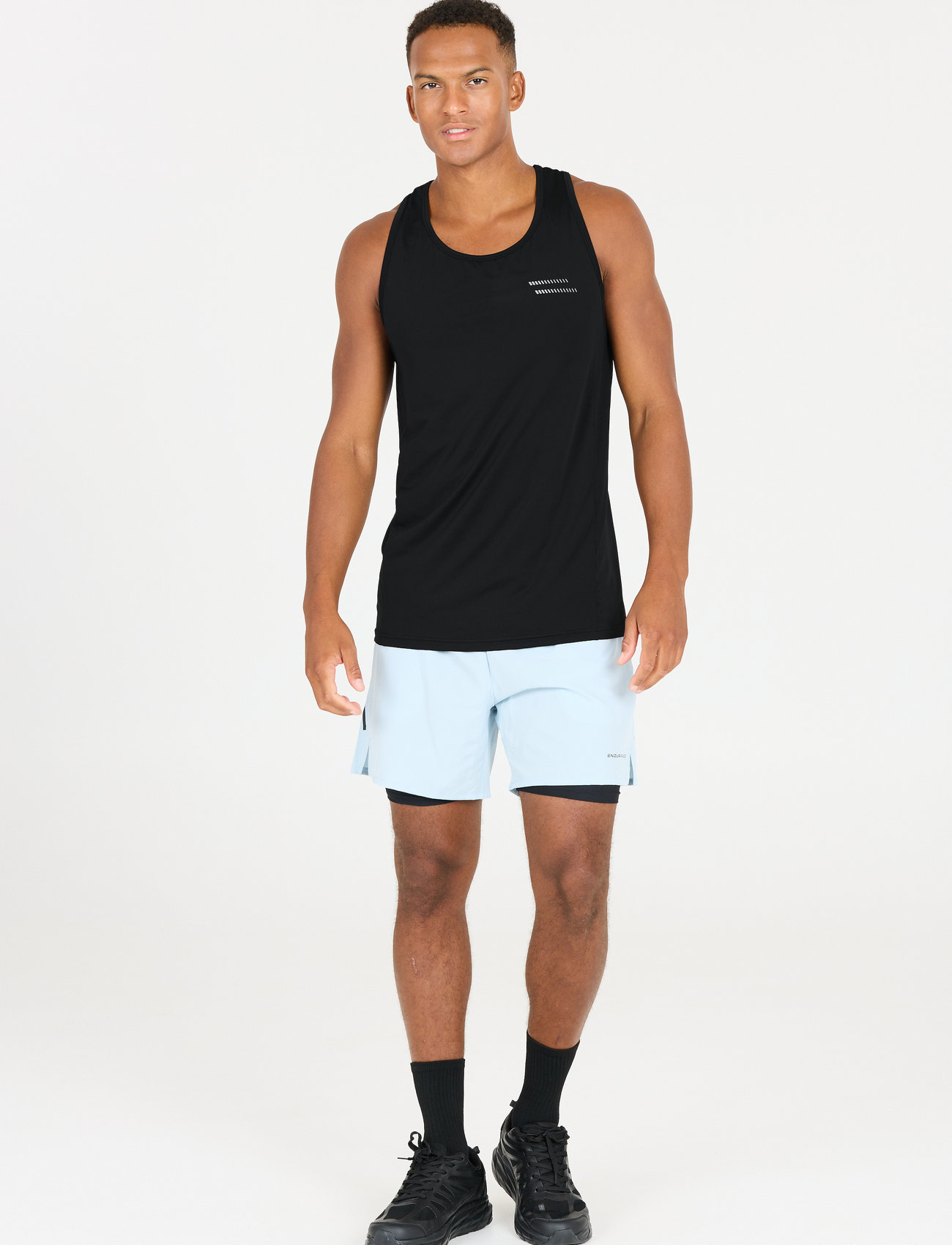 Endurance Grady M Sleeveless Tee, S, Black, Sport Overdele > Sport Tank Overdele, Herre