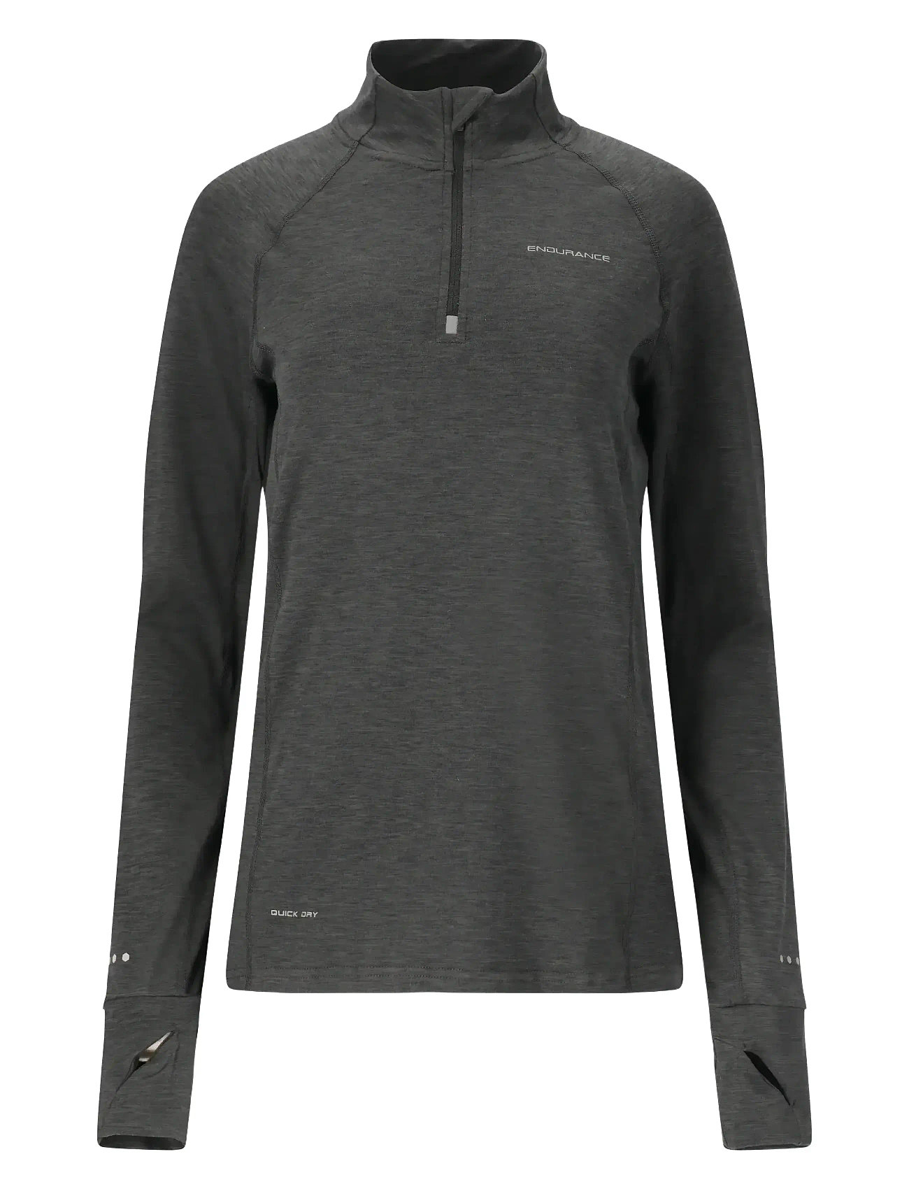 ENDURANCE Canna V2.0 W Melange Midlayer Grau - 46 - Damen