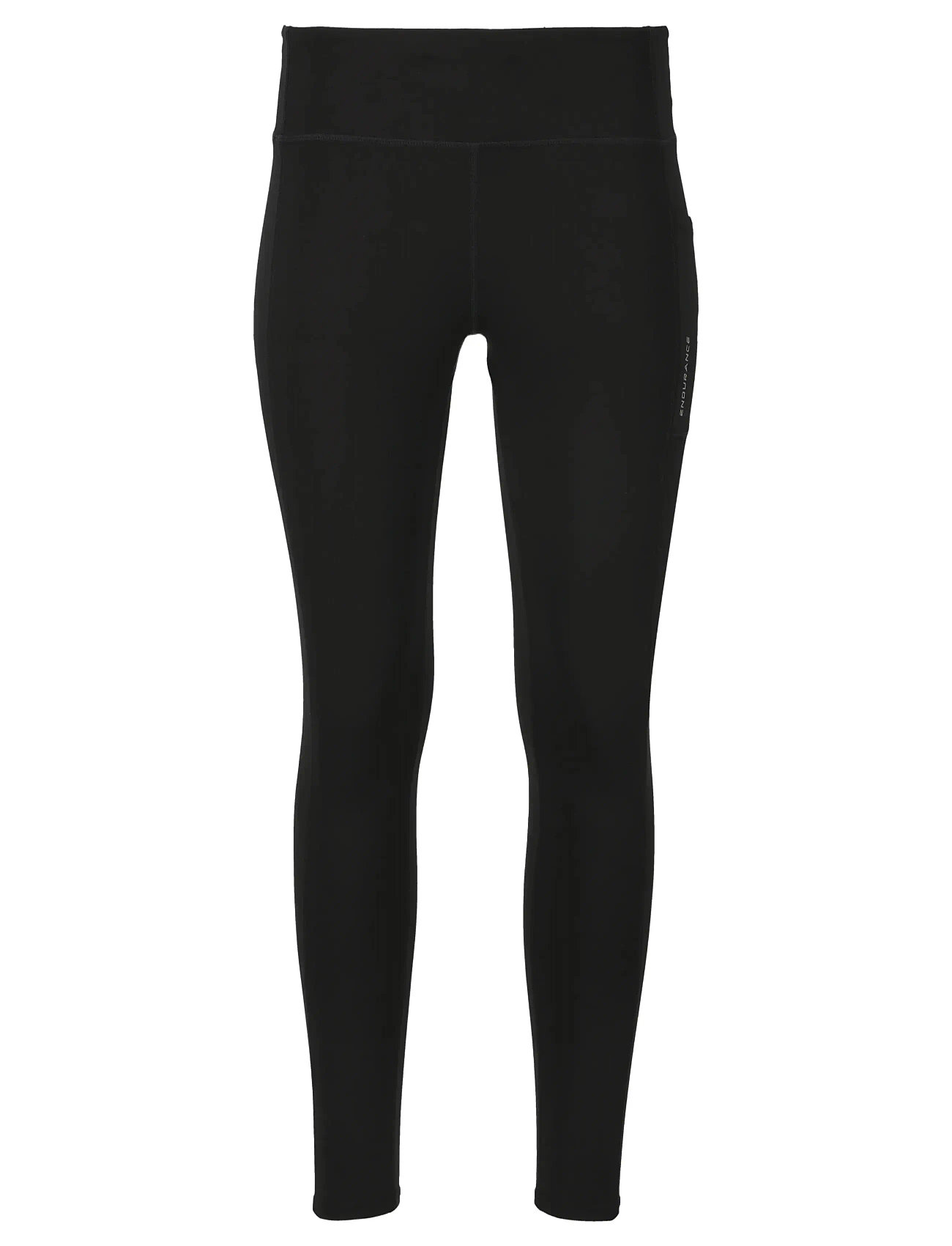 ENDURANCE Strong W Long Run Strumpfhose Schwarz - 40 - Damen