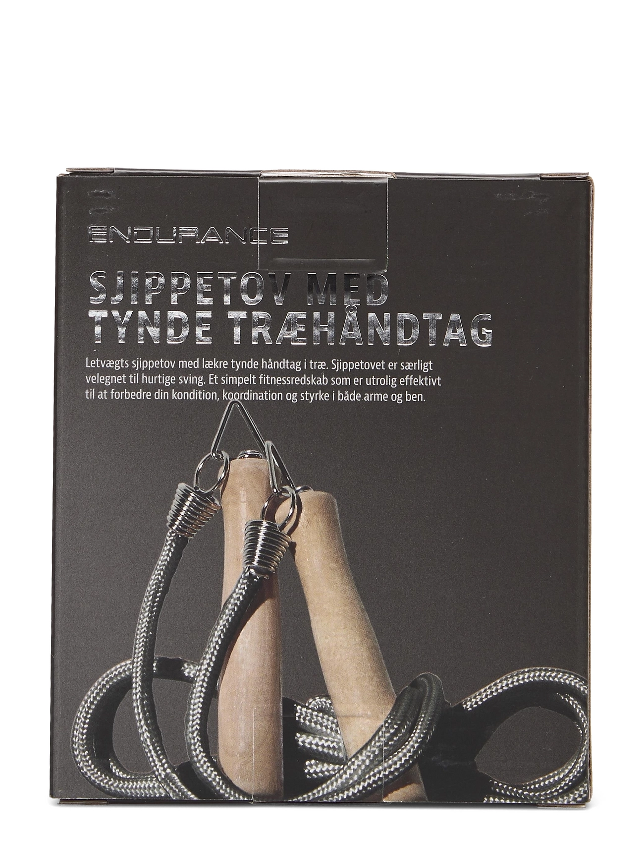 ENDURANCE Jump Rope Wooden Handle Patterned - One Size - Damen