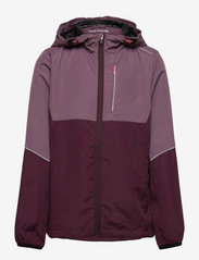 Lassie Jr. Running Jacket With Hood - PURPLE