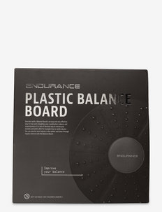 Round balance board Ø40cm - hjemmetræningsudstyr - black
