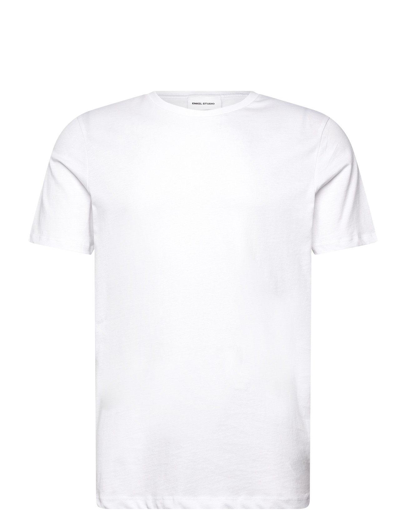 ENKEL STUDIO Basic O-Neck Tee S/S Weiß - M - Herren
