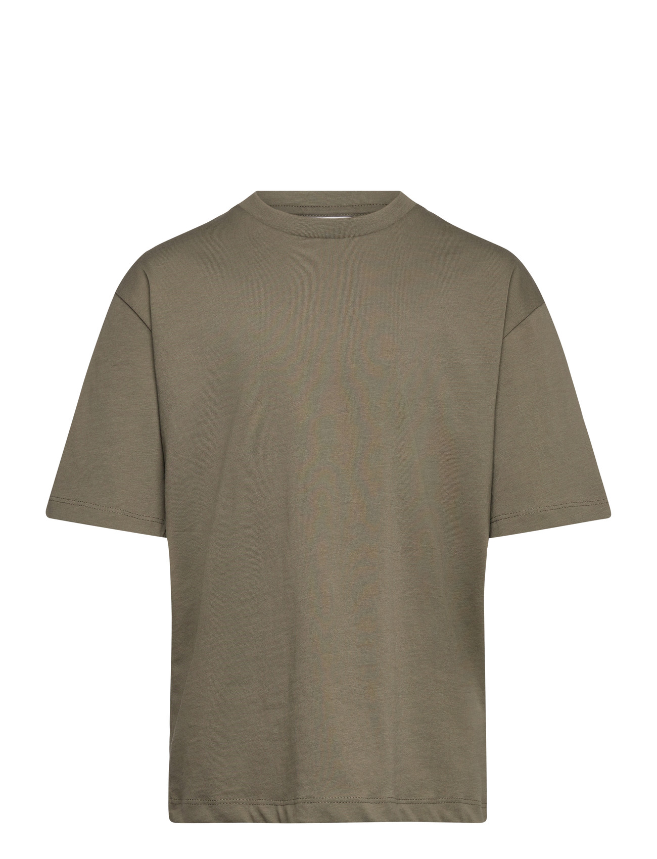 ENKEL STUDIO Basic O-Neck Tee S/S Khaki - 164 - Kinder
