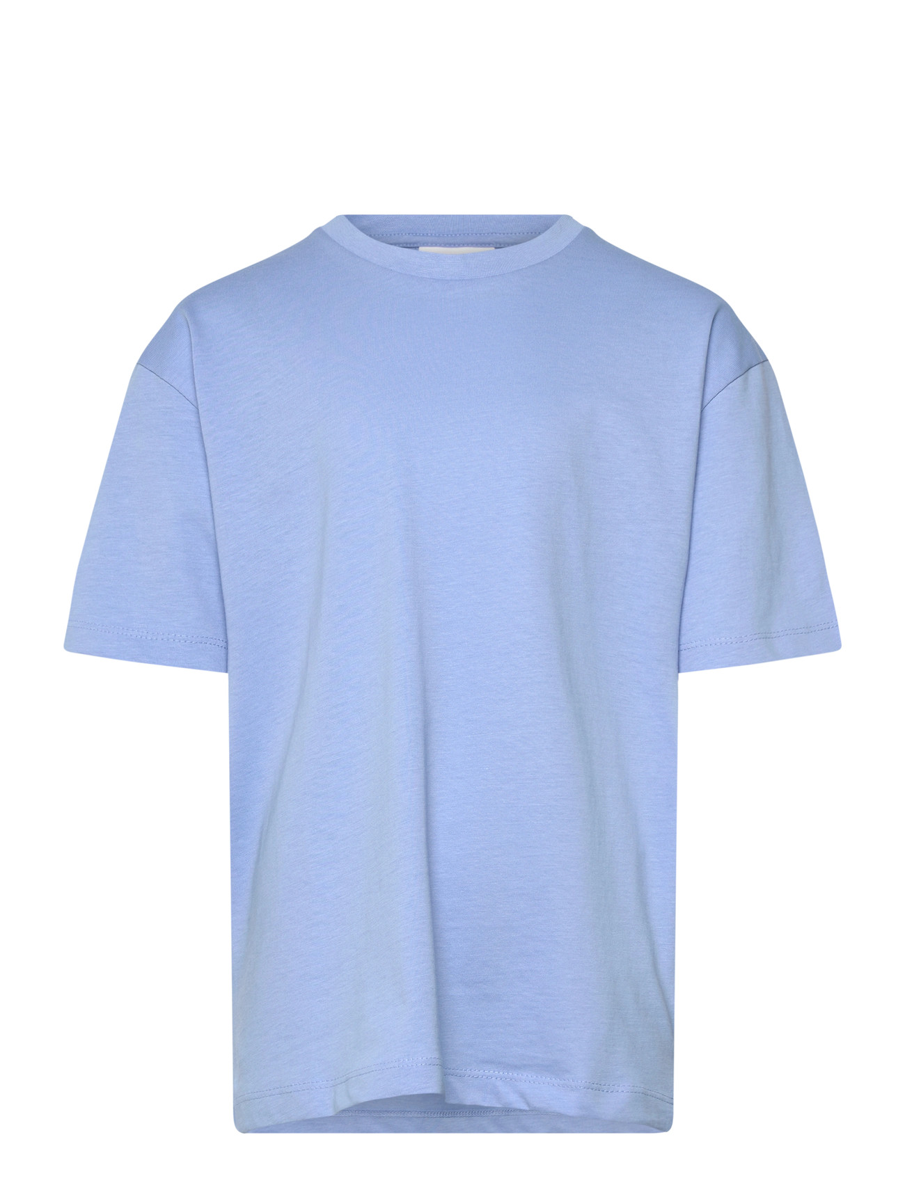 ENKEL STUDIO Basic O-Neck Tee S/S Blau - 122 - Kinder