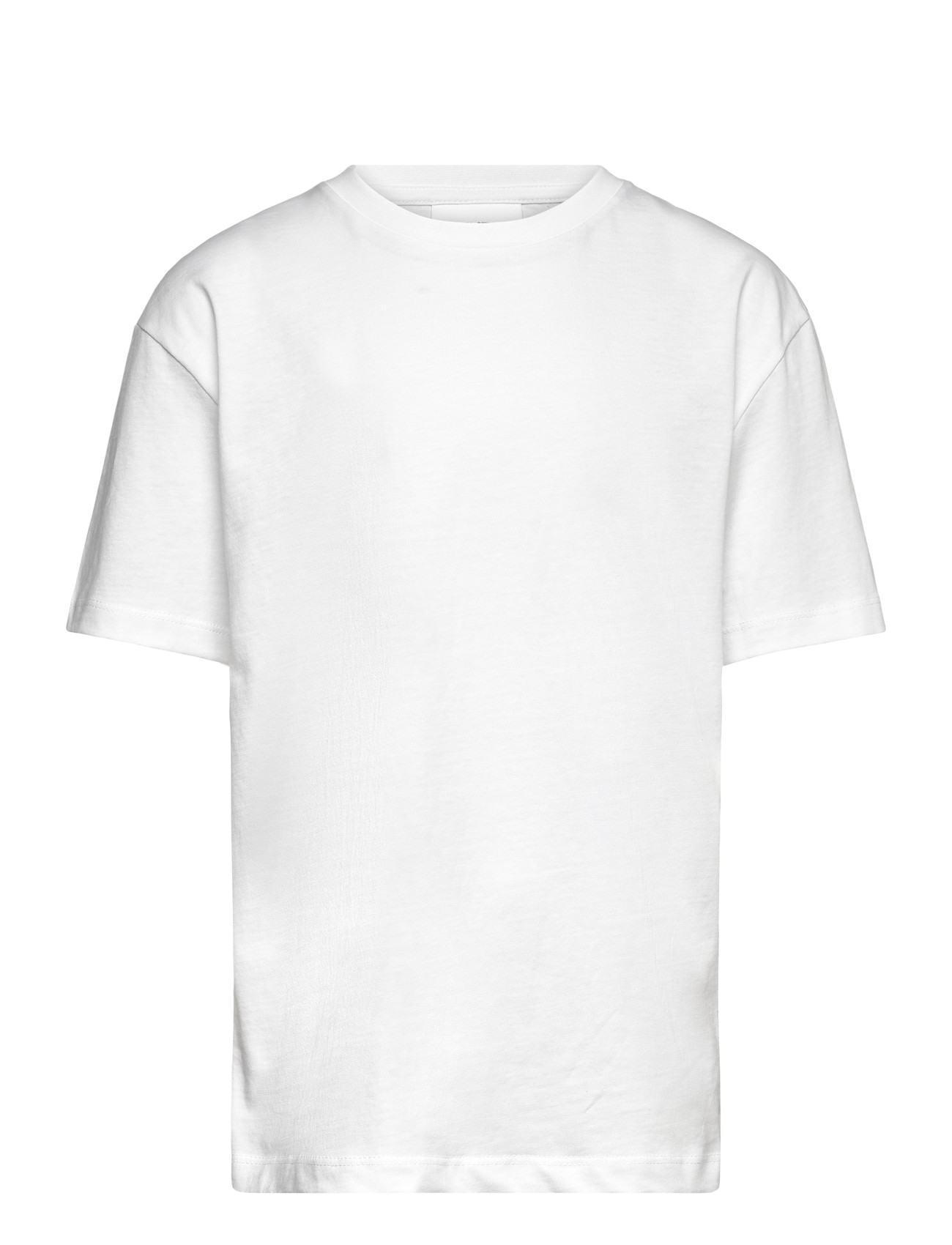 ENKEL STUDIO Basic O-Neck Tee S/S Weiß - 116 - Kinder