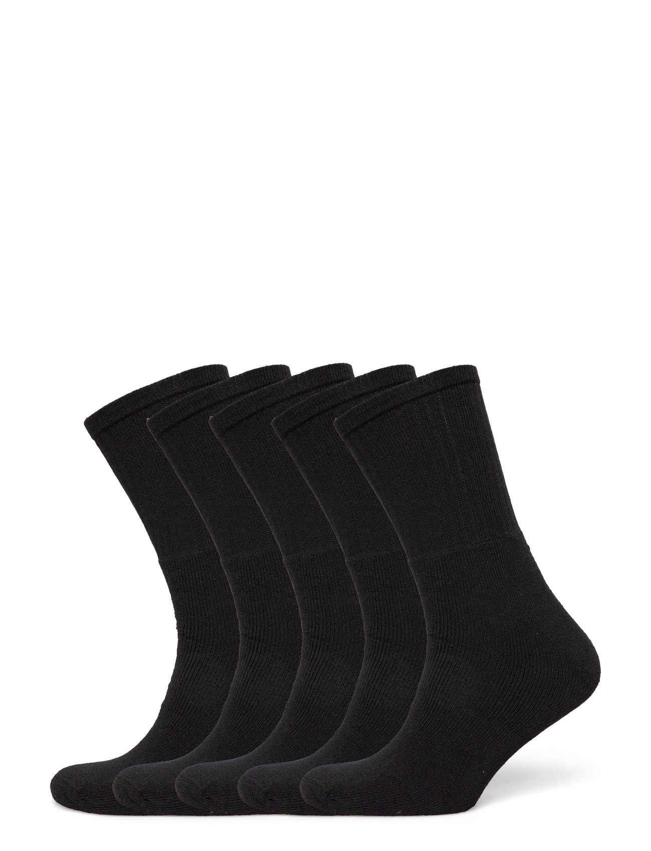 Enkel Studio 5Pack Recycle Tennis Sock, 40-47, Black, Sokker > Almindelige Sokker, Herre